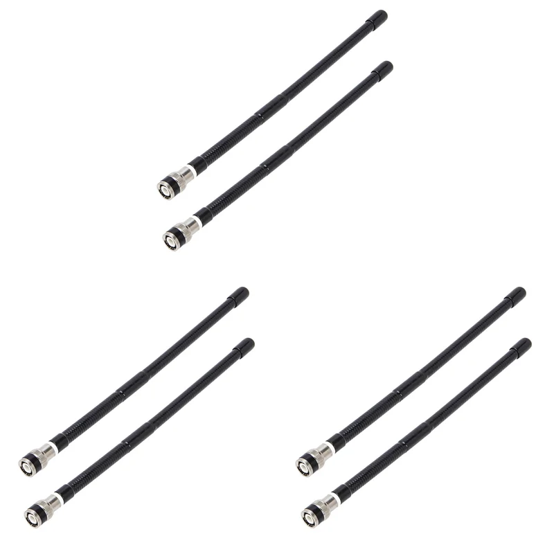 6 PCS 27 Mhz BNC V8 Antena de Ondas Curtas Aparelho Antena de Rádio