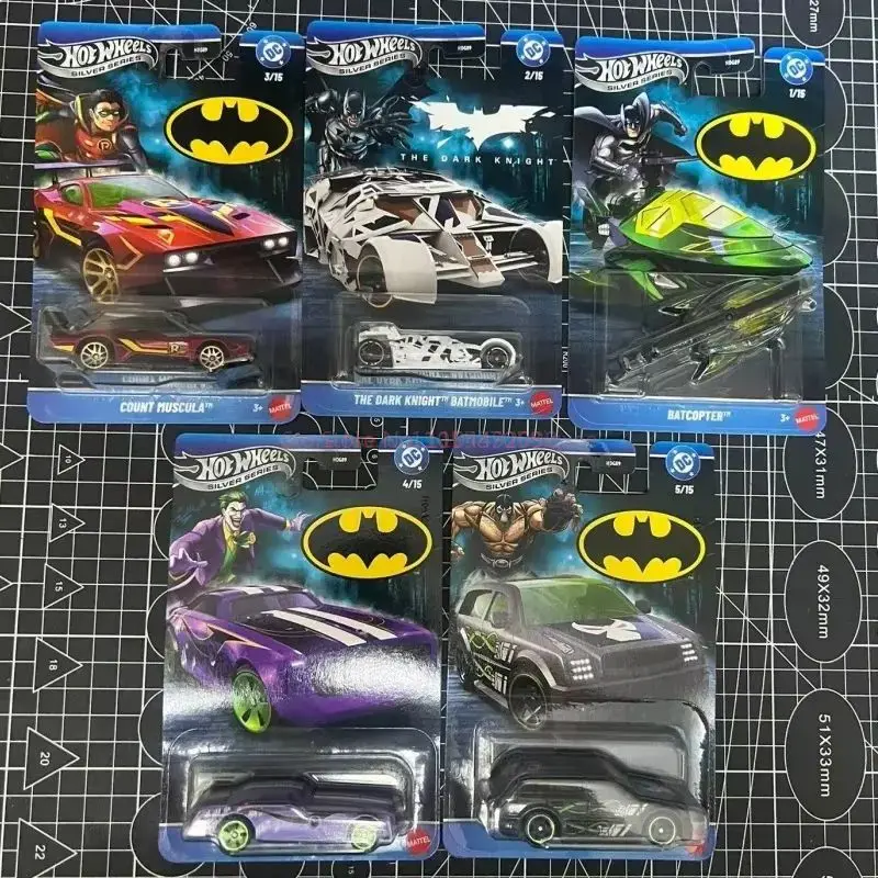 ของแท้ฮอตวีลส์ Hdg89-S แบทแมนธีมซีรีส์อัลลอยด์ได-คาสติ้งโมเดลของเล่นรถคอลเลกชันตกแต่งของขวัญวันเกิดเซอร์ไพรส์
