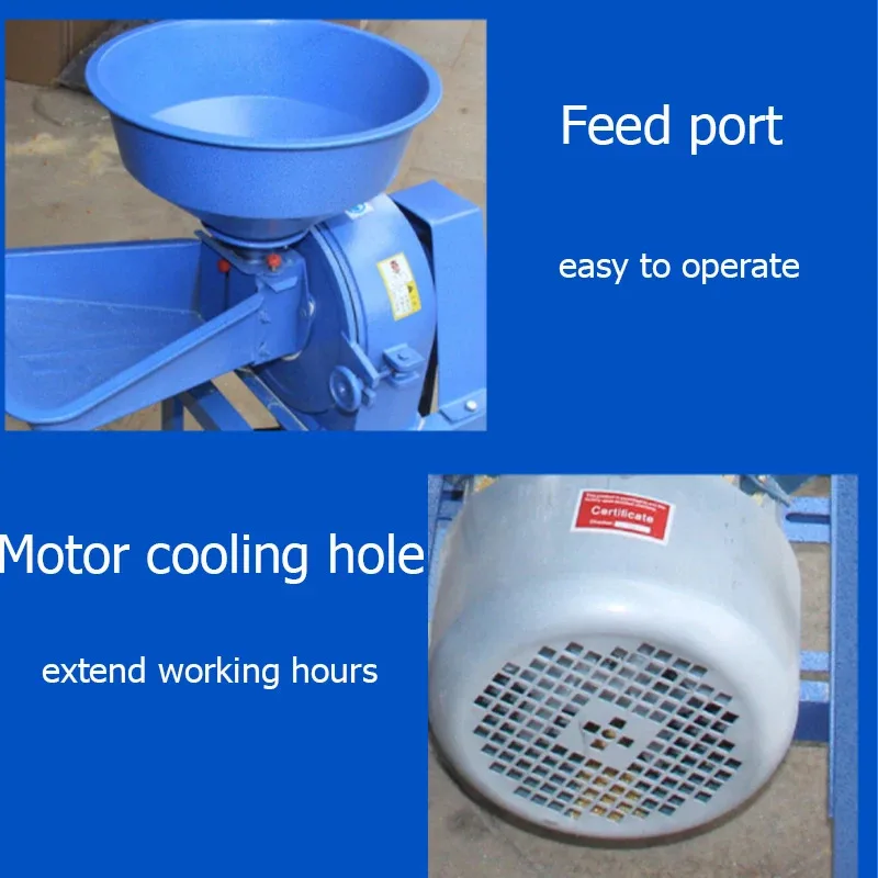 

High Efficiency Milling Of Maize Grain Grits Machine Multiple Models Corn Grinder