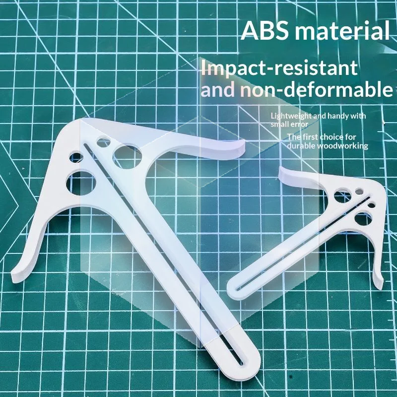 Professional Center Finder Tool High Accuracy Woodworking Center Locator Gauge Compact Carpenter Positioning Tool for DIY Enthu