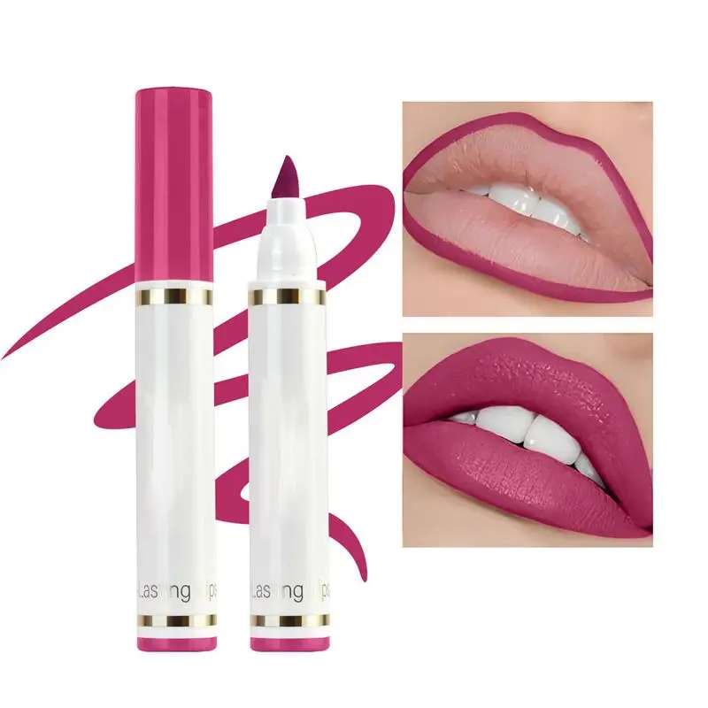 Lip Liner Pencil Matte Lip Markers Tip Lip Markers Lip Stain Marker Matte Lipliner Pencil Lip Contouring Pen Lips Lipstick