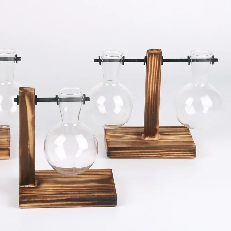 Hydroponic Glass Vase 3