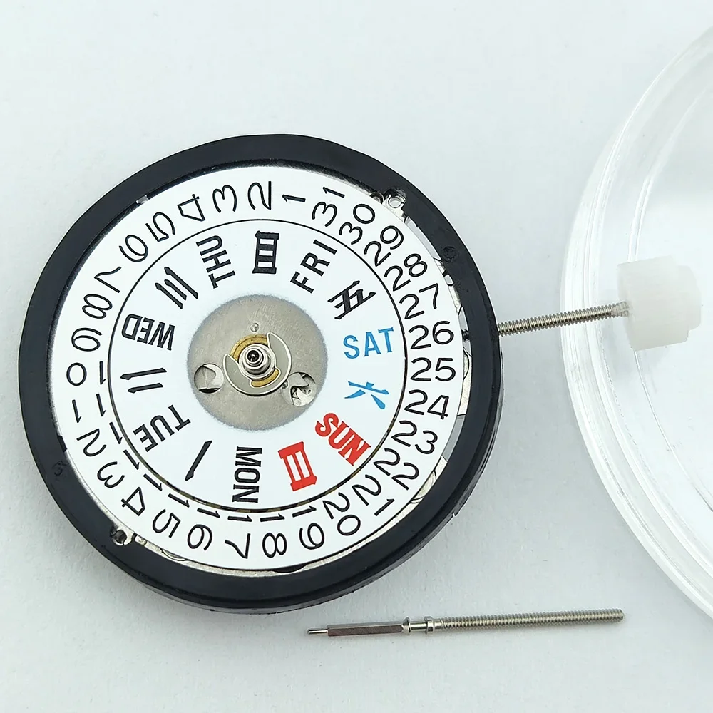 Mouvement NH35A NH36A fabriqué en Chine, calendrier simple, double calendrier, remplace le mouvement japonais NH35/36A, accessoires de montre.