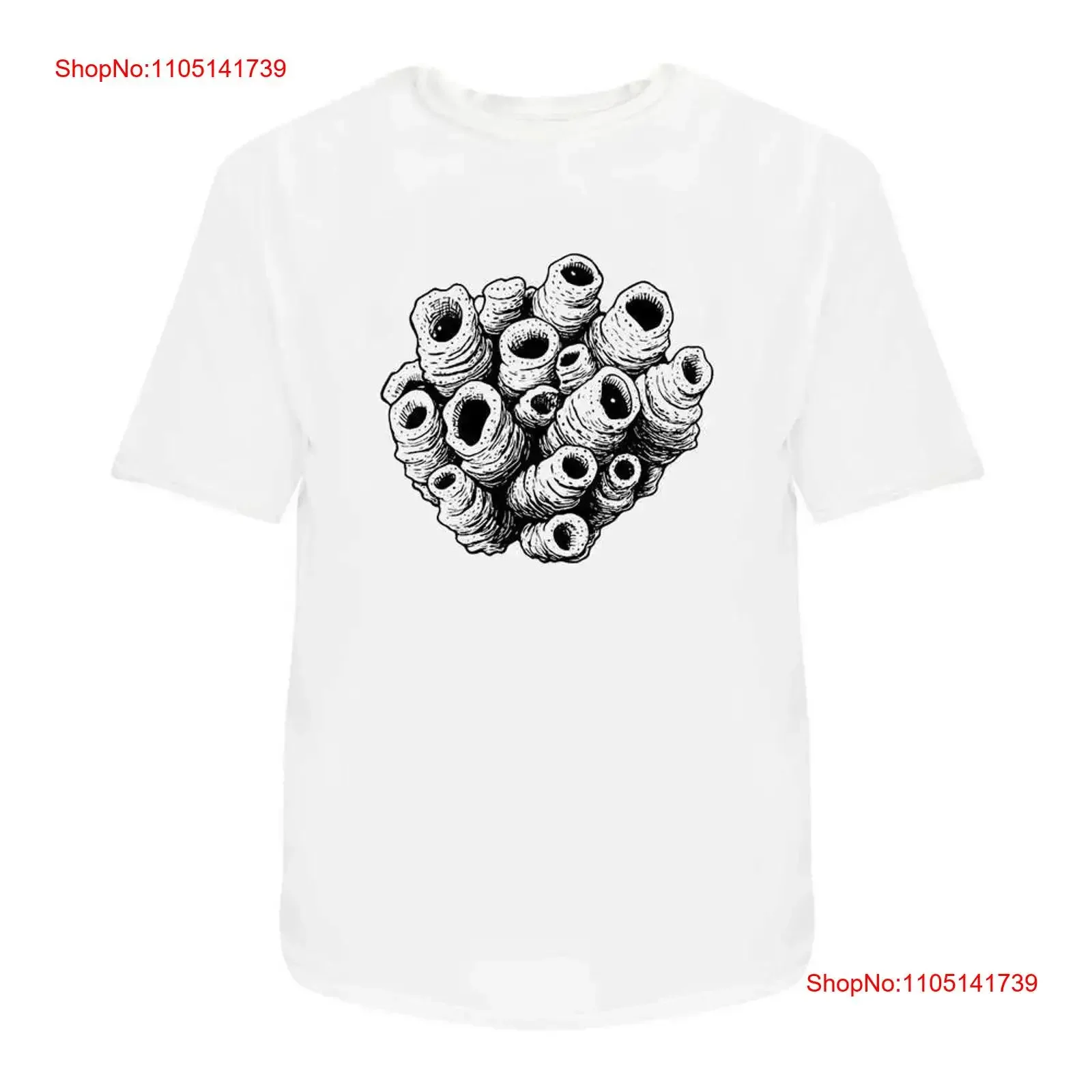 

'Enclave of Barnacles' T Shirt 100 Cotton S XXL TA052098 vintage Washed homme Stretched designer clothes graphic Slightly