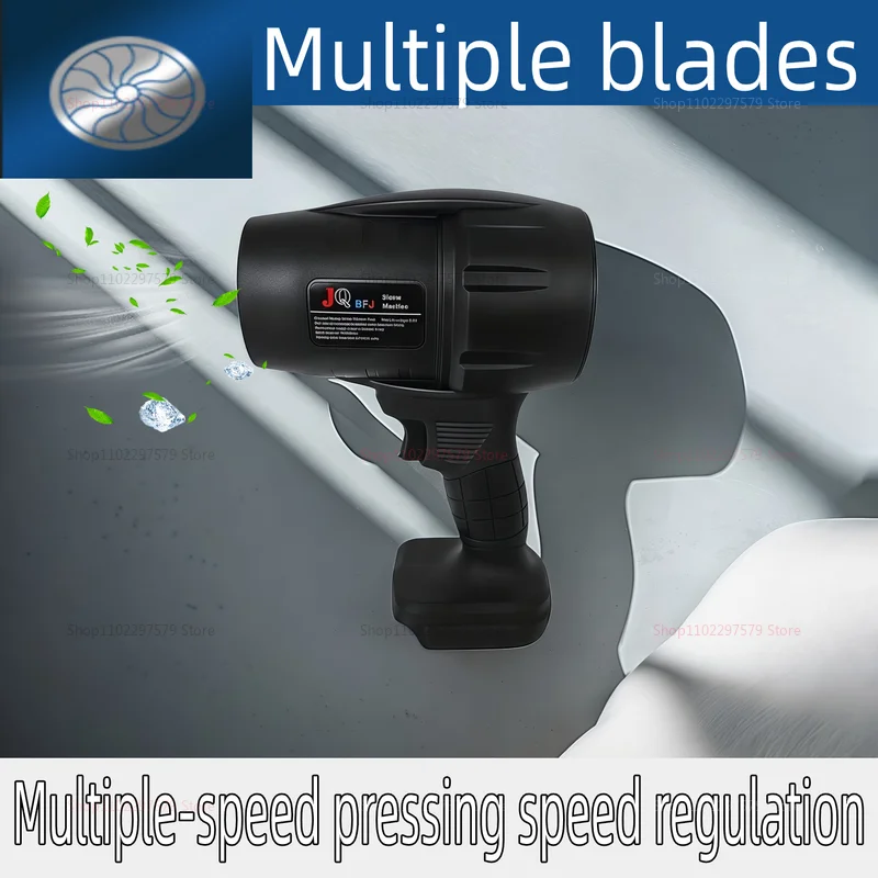 พัดลมเป่าลมไฟฟ้าไร้สายแบบพกพา สำหรับทำความสะอาดใบไม้ หิมะ ทราย เครื่องมือไฟฟ้าแบบมือถือ ไม่ต้องใช้แบตเตอรี่ ใช้งานได้หลากหลาย สำหรับบ้านและสวน