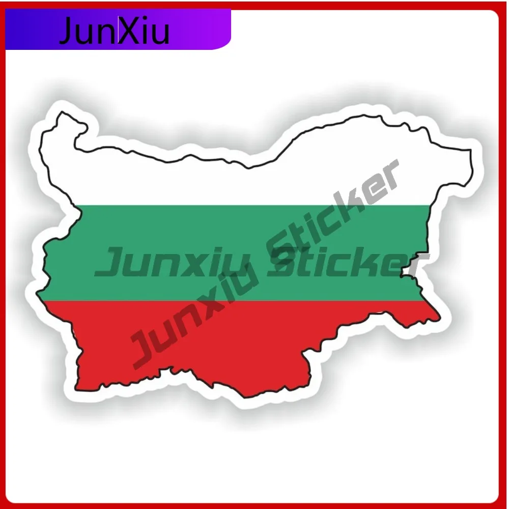 

Bulgaria Map Flag Silhouette Vinyl Sticker Graphics Cover Scratch Sticker Camping Car Motorcycle Stickers Funny Decoration Pvc