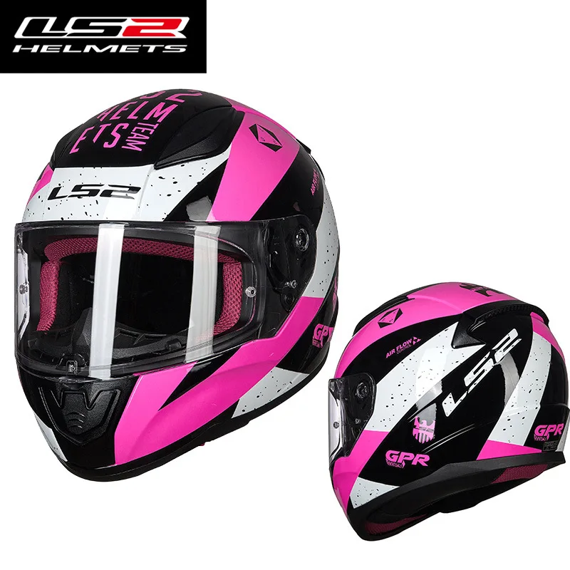 

LS2 FF353 Four Seasons Motorcycle Helmets Men's and Women's Full Helmets Breathable Anti-drop Racing Clearance of surplus stock