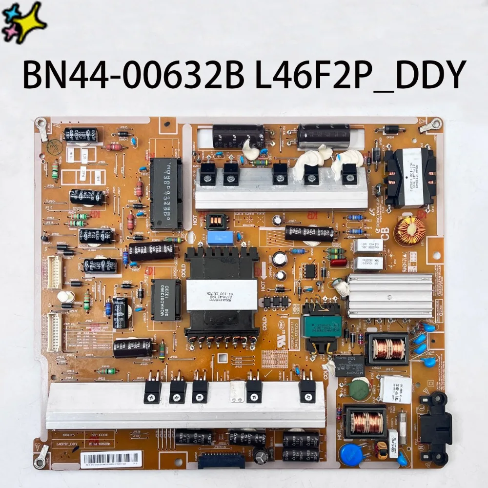 Authentic Original TV Power Board BN44-00632B L46F2P_DDY Works Normally And is for LCD TV UE46F7000S UA46F7500B UA65F8000A Parts