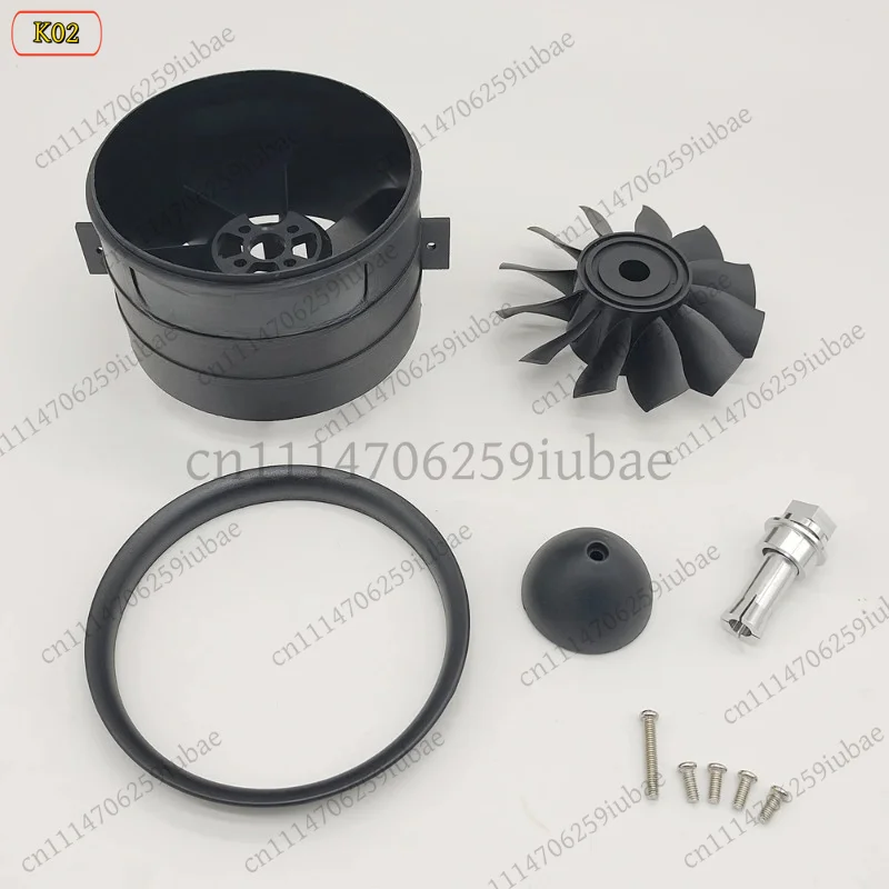 105mm 12 Blade Plastic EDF Fan Impeller Only Compatible for RC Jet Models