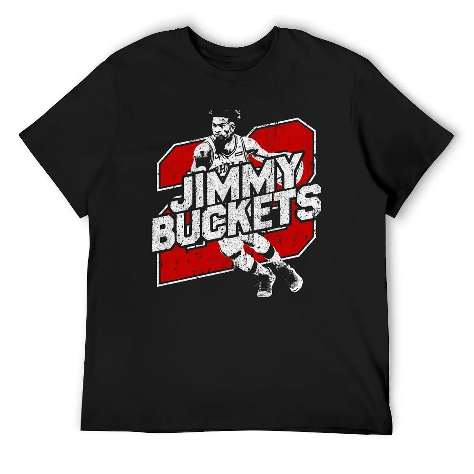 Jimmy Buckets T-Shirt designer shirts customs design your own aesthetic clothes Men's cotton t-shirt