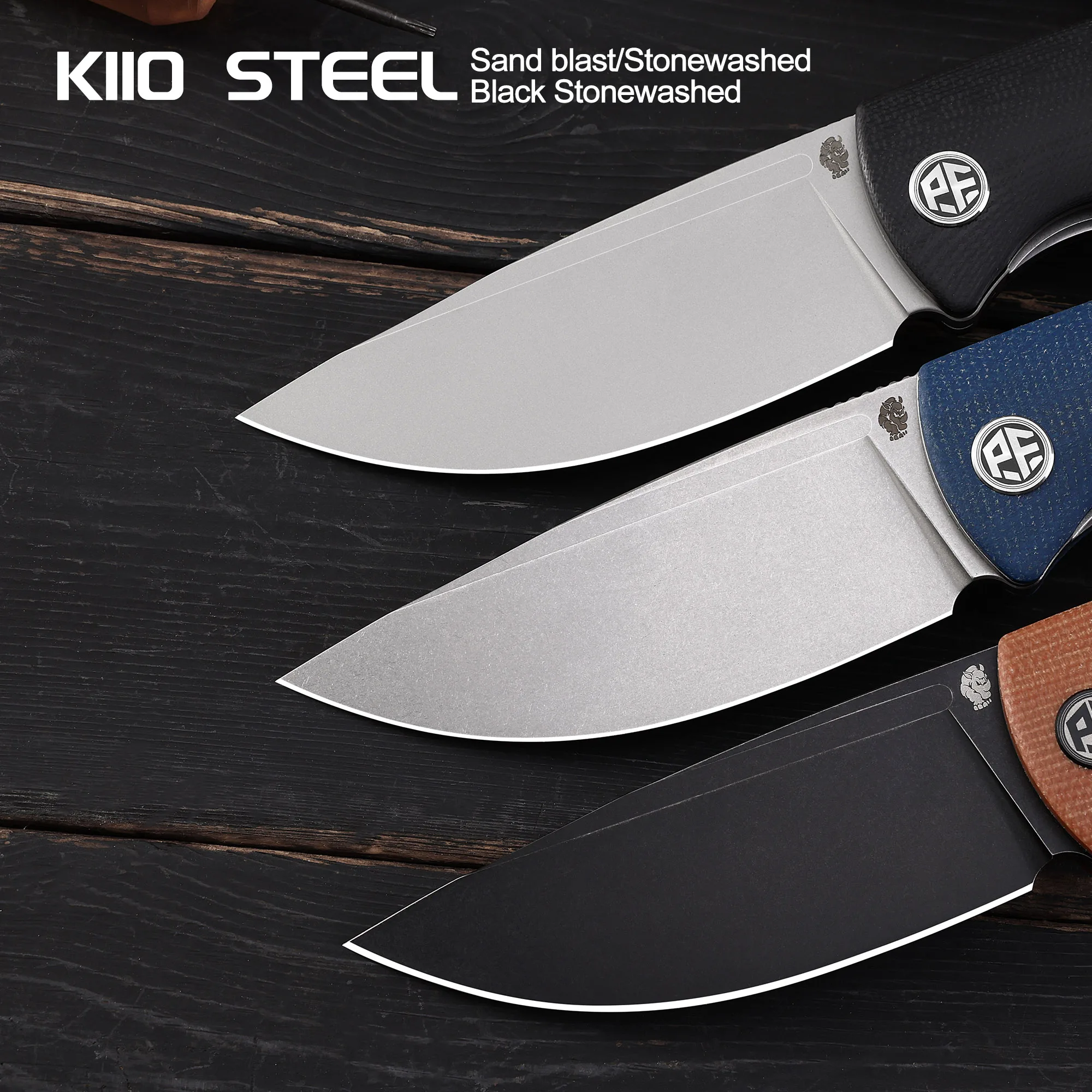 Petrified Fish PFP01 Nóż skład – Outdoor Camping Knife recenzja i cena