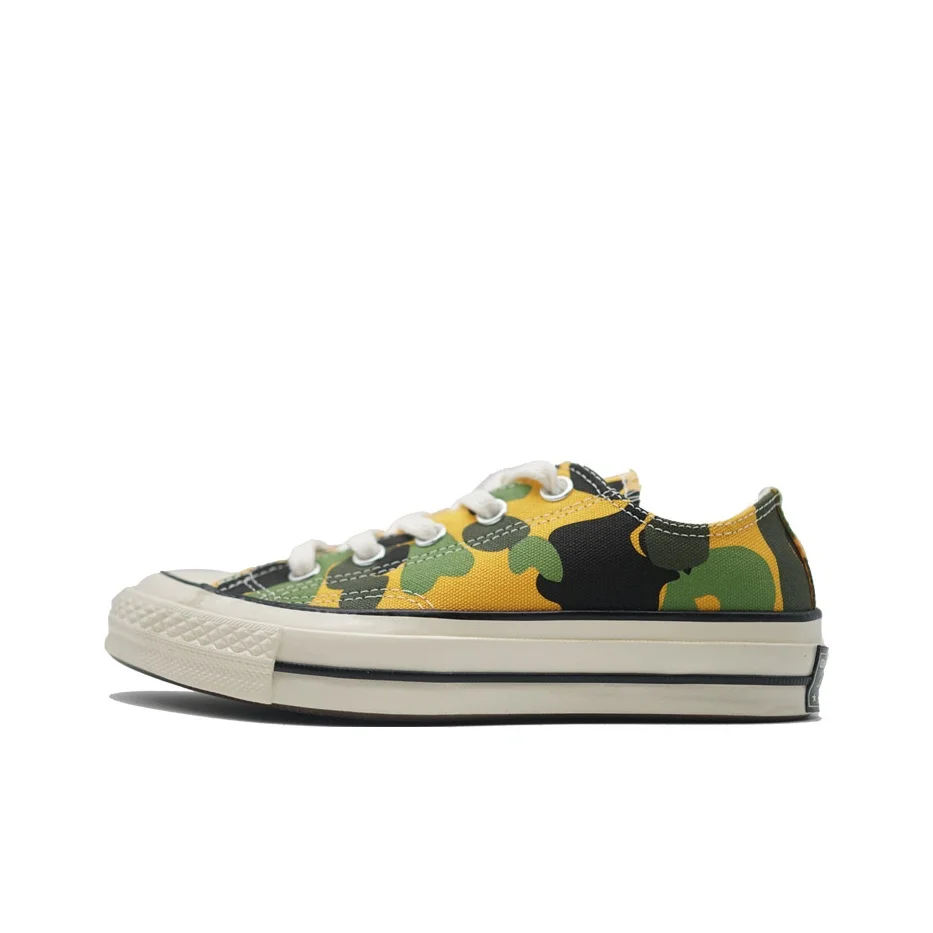 Converse Chuck Taylor All Star Canvas Shoes Unisex Low Top Green/Yellow 164408C