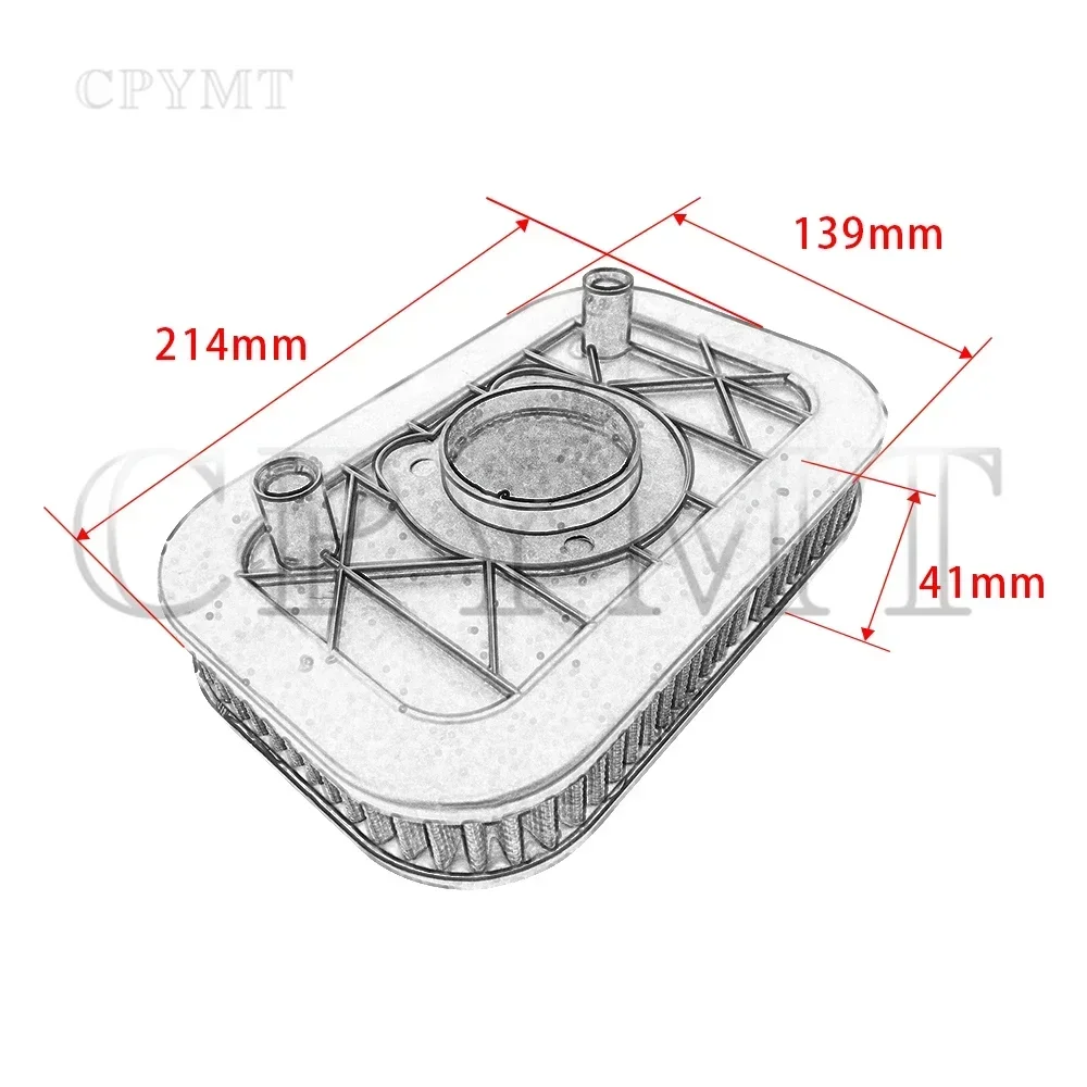 Motorcycle Air Cleaner Filter Element fit For Harley Sportster XL883 XL1200 2004-2013  2012 2011 2010 09 08 07 06 05