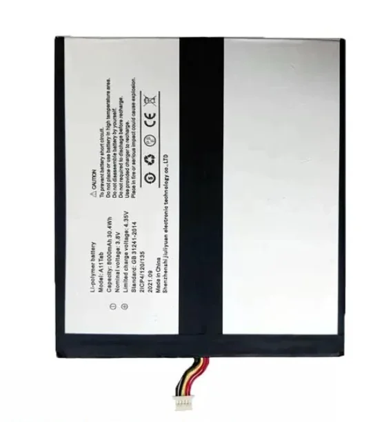 8000mAh A11TAB 大容量バッテリー交換用 サムスンタブレット用 充電式 保護回路付き 使用時間延長