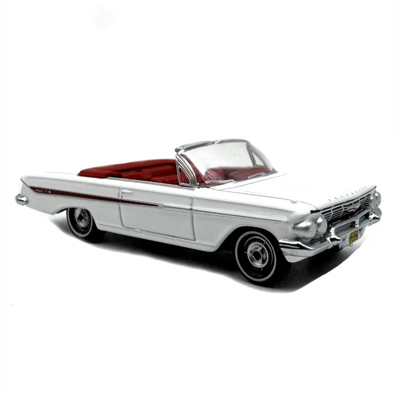 

Статическая трансформируемая модель автомобиля из сплава 1961 года, коллекционный готовый продукт, орнамент, новинка с упаковкой, мужской подарок на день рождения