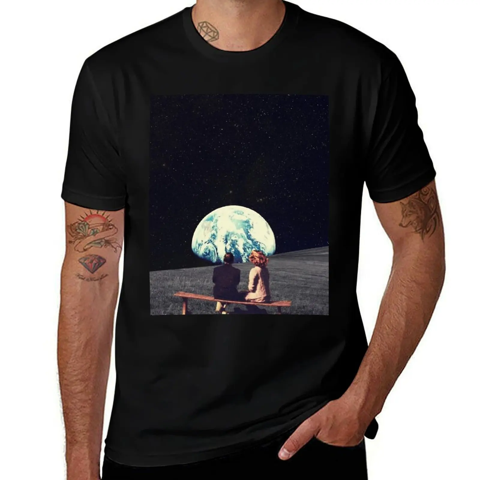 We Used To Live There T-Shirt man t shirts high quality luxury brand t shirts for man pack cotton t shirts cotton 100% T-Shirt