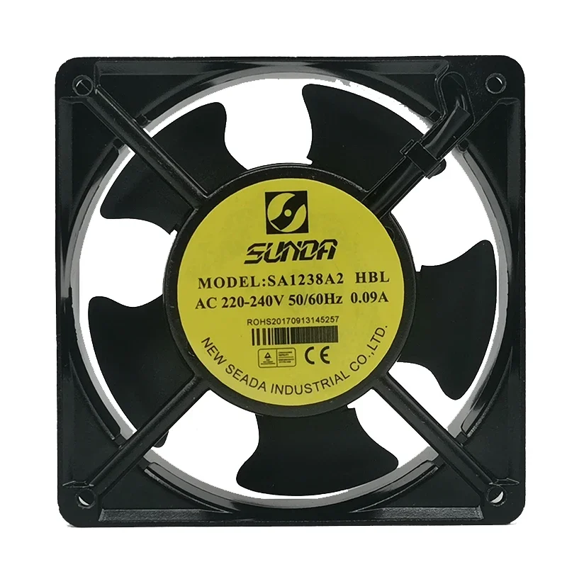 Taiwan seada SA1238A2 hbl/t oxygen generation laser welding machine fan axial flow fan 12cm