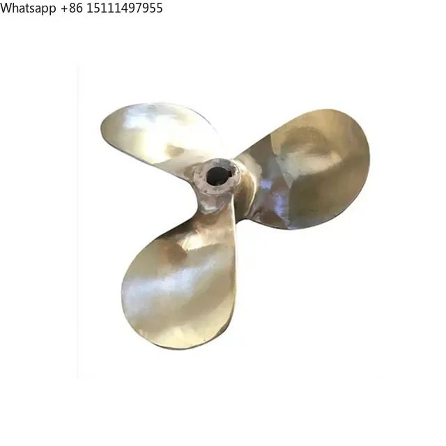New High Efficiency 36-Inch Marine Propeller with Wing Engine 3 Blade Boat Shaft Set