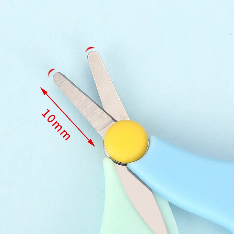 

Mini Short Mouth Baby Care Scissors Baby Special Nail Clippers Newborn Scissor Convenient Kid Manicure Infant Care Tool