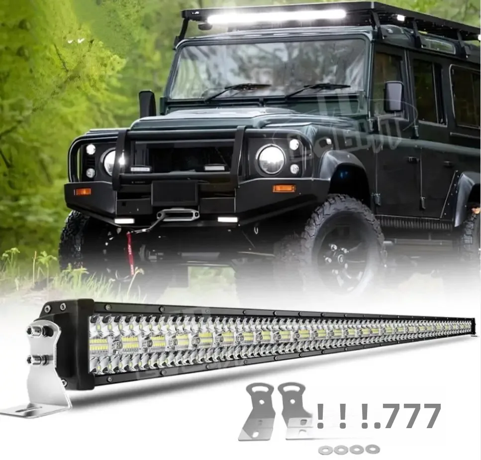 

HAOLIDE 50inch Straight LED Offroad Light Bar 936W Led Work Light Spot Flood Combo Bar Driving Light 12v 24v IP68 for SUV UTV