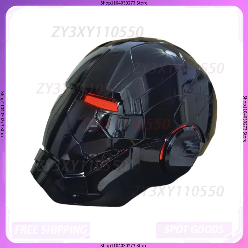 Iron Man MK50 Figura 1:1 Indossabile Cos Maschera Casco di deformazione ad attivazione vocale attorno ai derivati di animazione Modello giocattolo Regalo Ragazzo