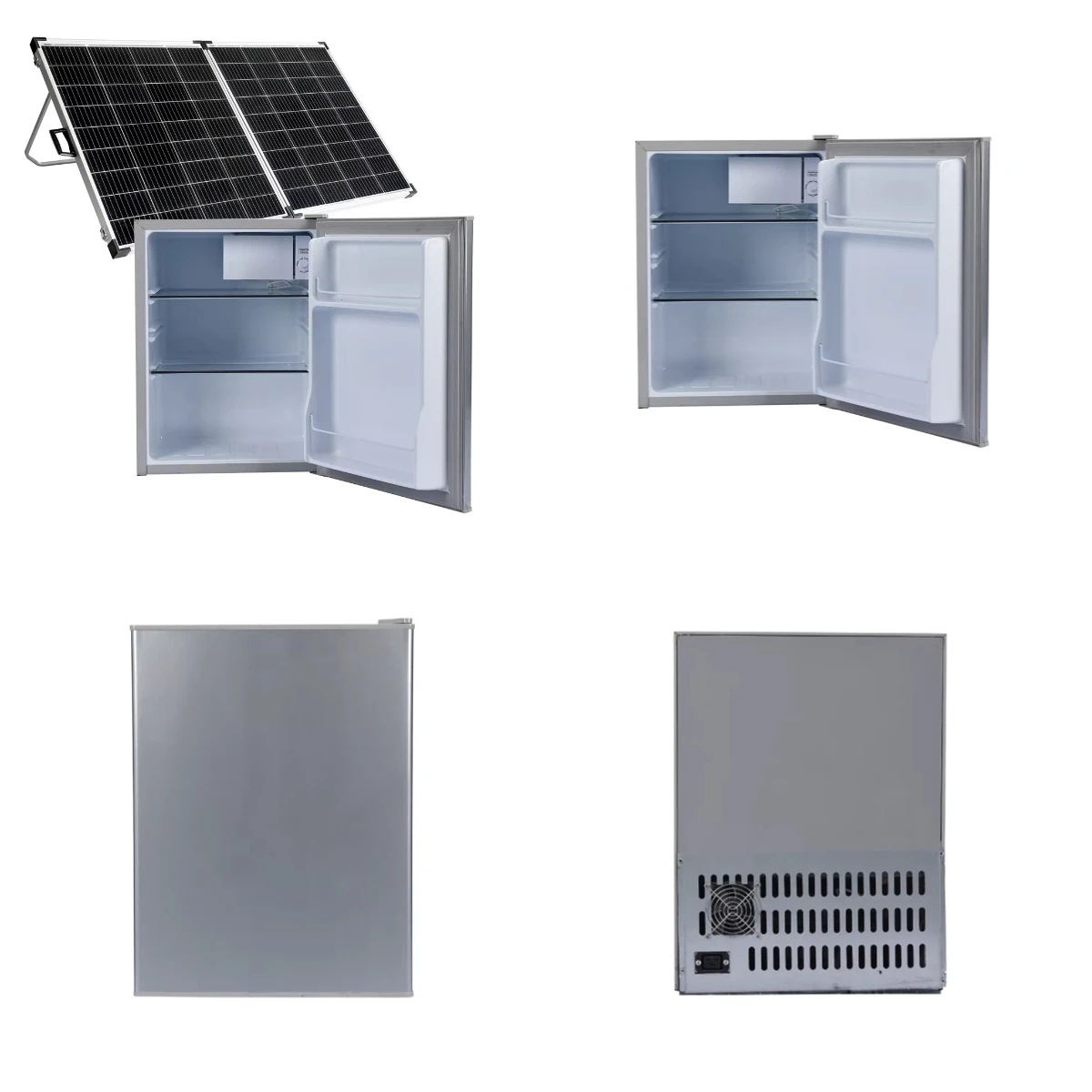12V 24V Compressor Mini Fridge Solar Refrigerator for RV Camper Boat Motorhome Truck