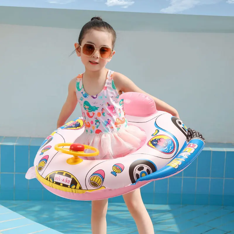 Baby Swim Ring Tube Pool Inflatable Toy Swimming Ring Seat For Kid Child Swimming Circle Float Pool Beach Water Play Equipment