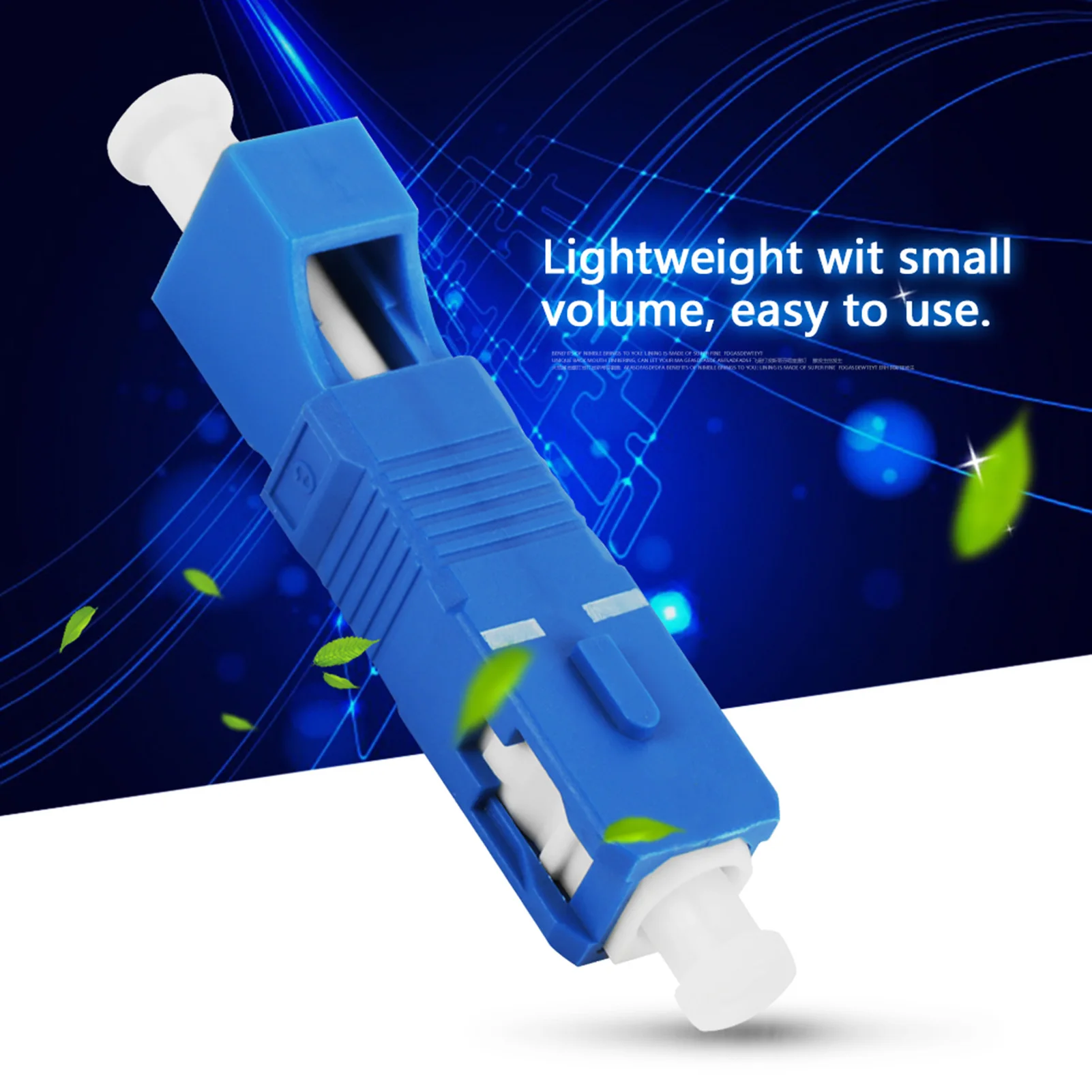 

SC to LC Fiber Optic Adapter Fiber Optic Converter SC Male to LC Female Single-Mode Fiber Fiber Optic Adapter Converter