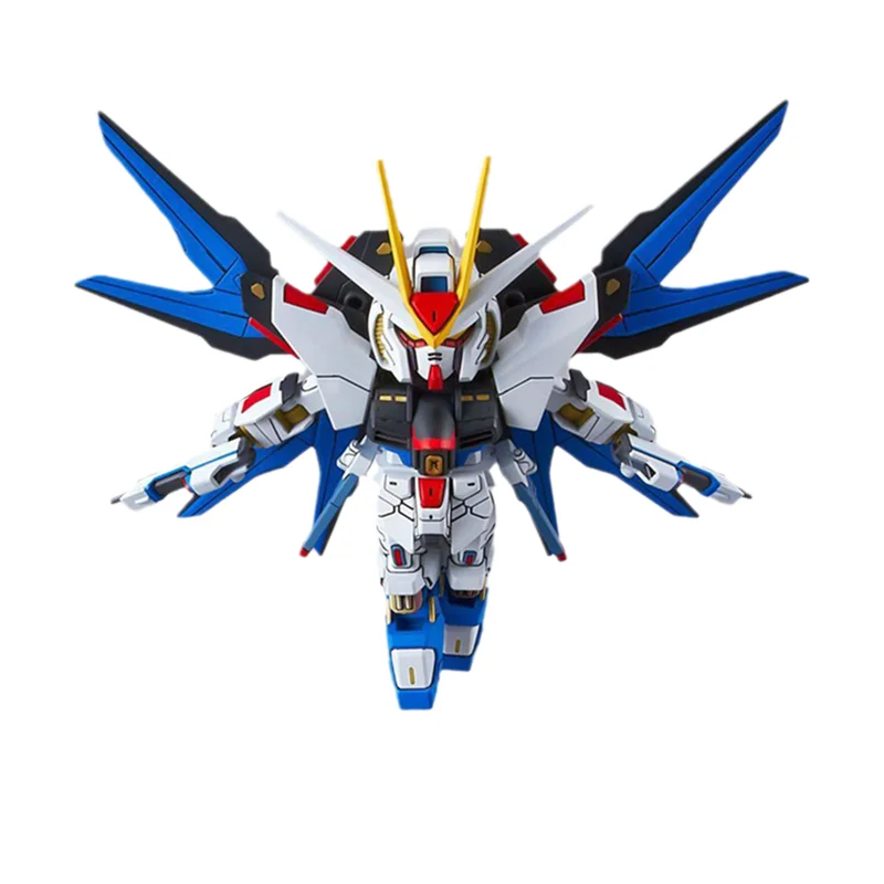 Mô Hình Lắp Ráp Bandai Ban Đầu GUNDAM Anime Mẫu SD ZGMF-X20A STRIKE FREEDOM GUNDAM Hành Động Hình Mô Hình Đồ Chơi Quà Tặng Cho Trẻ Em