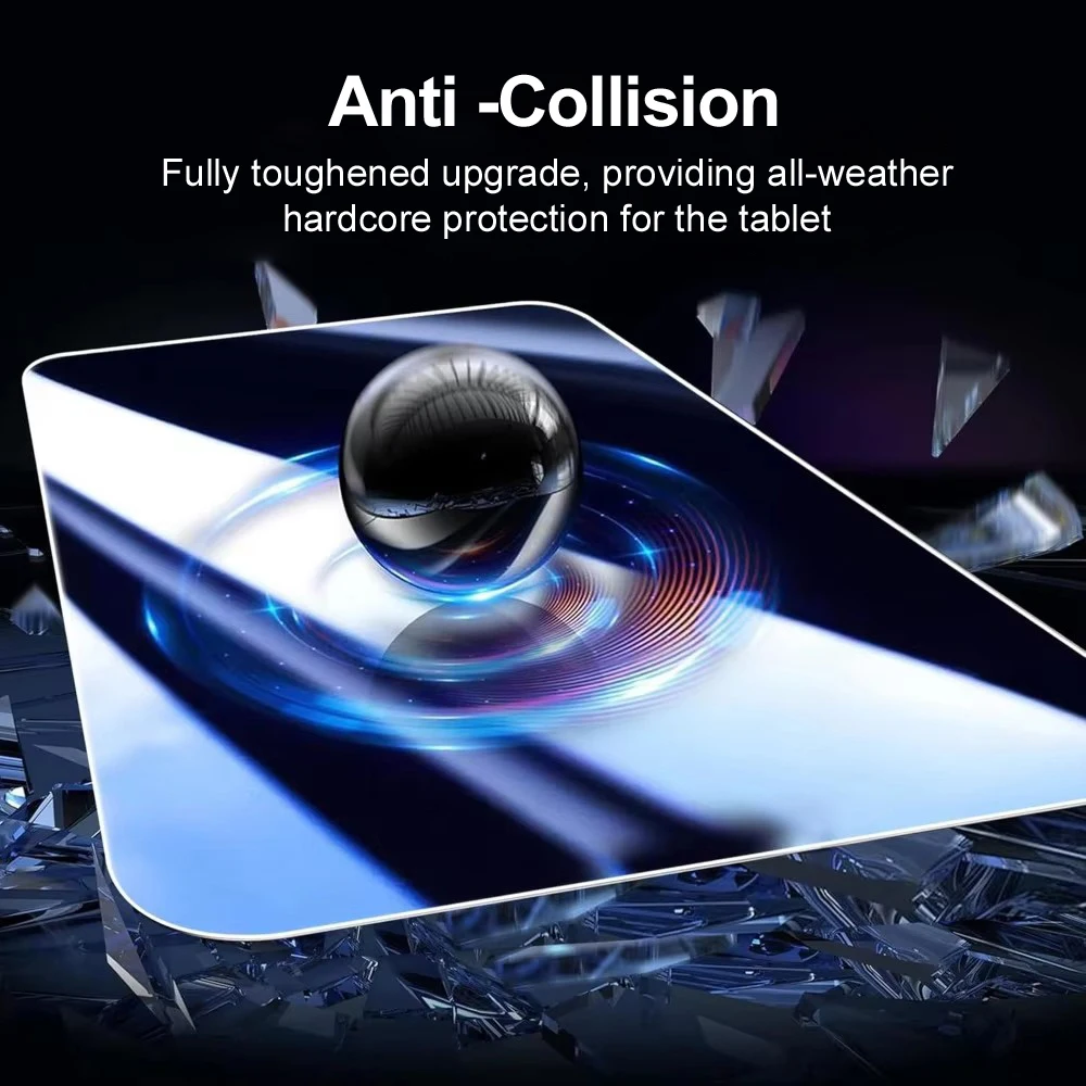 مجموعة محاذاة تلقائية من الزجاج المقسى لجهاز iPad Air 13 11 5 4 Pro 13 12.9 A16 11th 10th Gen واقي شاشة لجهاز Mini 6 7th 8th 9th #4