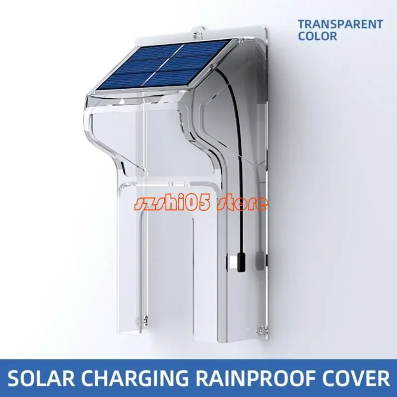 781E Totón lluvia con panel solar