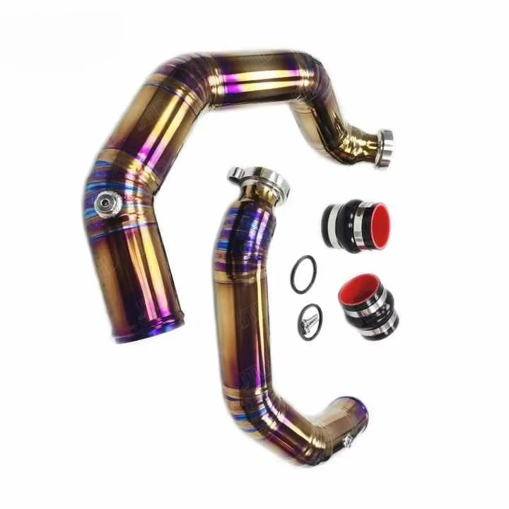 Charge Pipe With J Pipe Kit for F8X M2 M3 M4 Titanium Piping