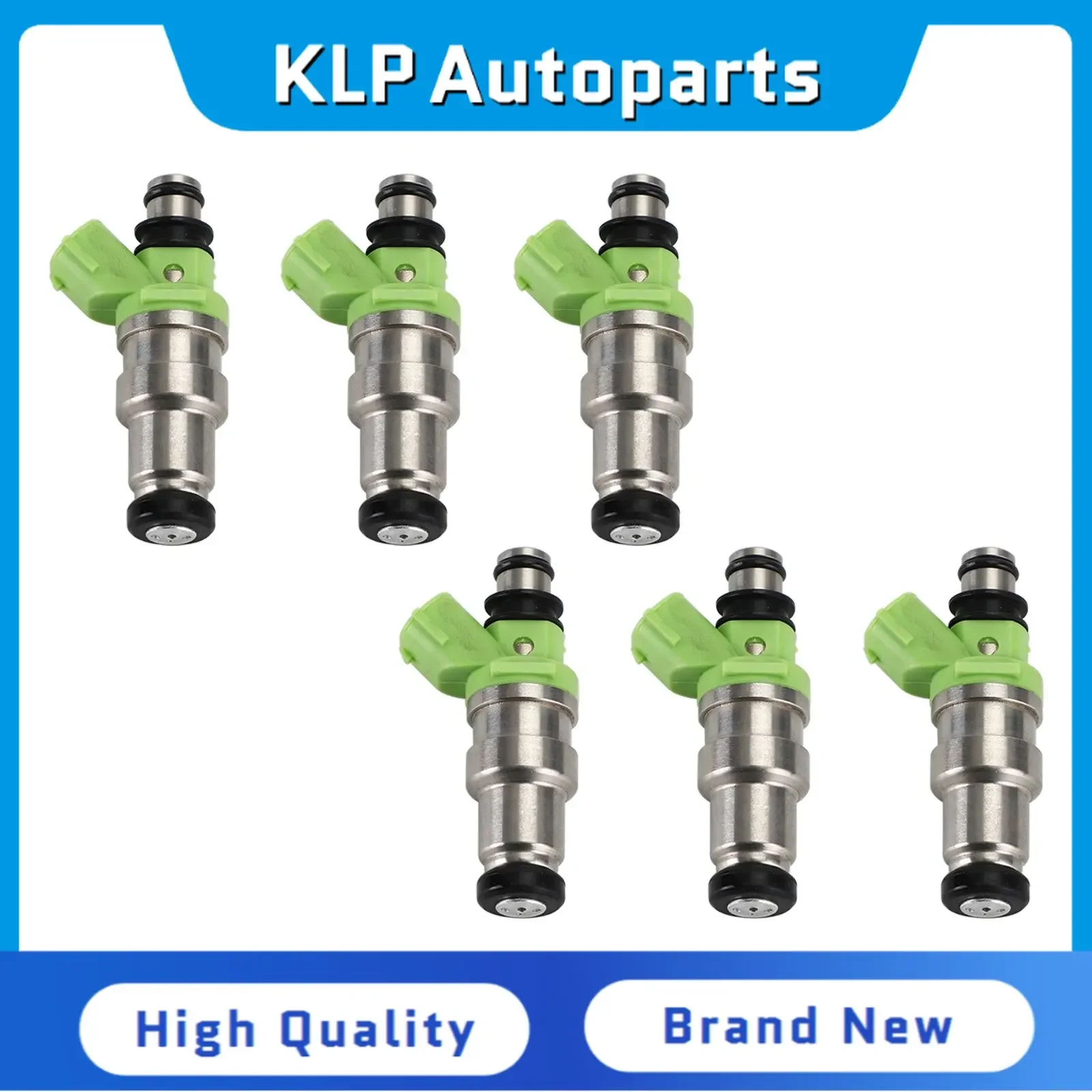 6PCS Fuel Injectors 23250-70080 Fit For Toyota Cressida Supra 3.0L 1989-1992 312CC Car Auto Parts