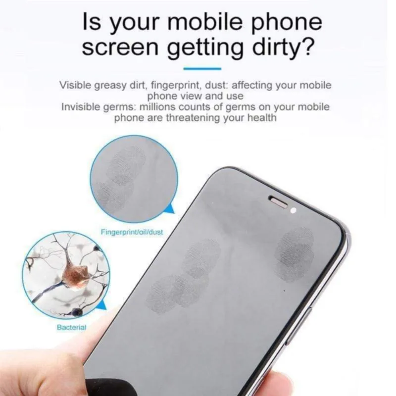 2 in 1 Phone PC Screen Cleaner Spray Bottle Set Mobile Phone Tablet PC Laptop Screen Dust Remover Microfiber Wiper Cleaner Tool