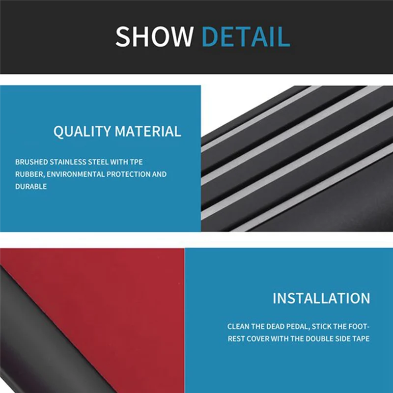 غطاء دواسة ميت لمسند قدم السيارة لسيارة لاند روفر ديسكفري 5 رينج روفر سبورت محرك اليد اليسرى-N25R #5