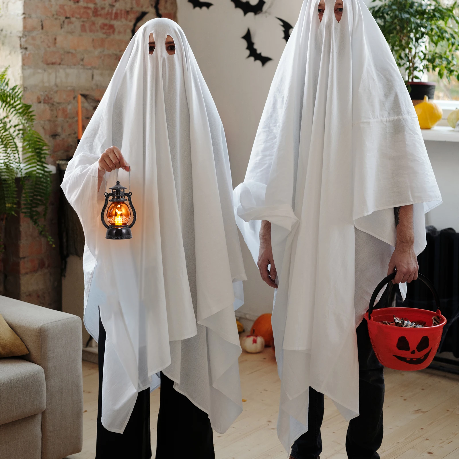 

Luminous Oil Ornaments Halloween Decoration Vintage Home Lanterns Simulation Party Decoration Lamp LED Decorative Party Lamp