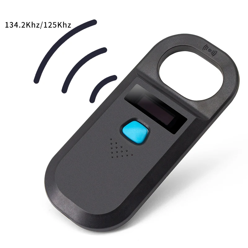 Non Contact Em4305 125kHz Animal Scanner FDX-B (ISO11784/85) USB Rechargeable Port 134.2Khz RFID Pet Dog Chip Card Reader