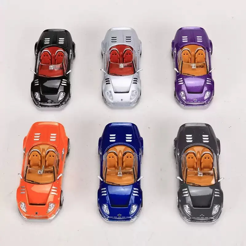 1:64 Die-cast Alloy Supercar Model C12 La Turbie-Style High-Simulation Mini Collectible Display Toy