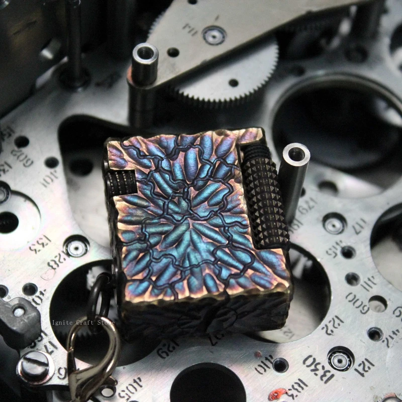 

Оригинальная латунная зажигалка ручной работы, креативная резная зажигалка, коллекция хобби, аксессуары для сигарет, мужской подарок