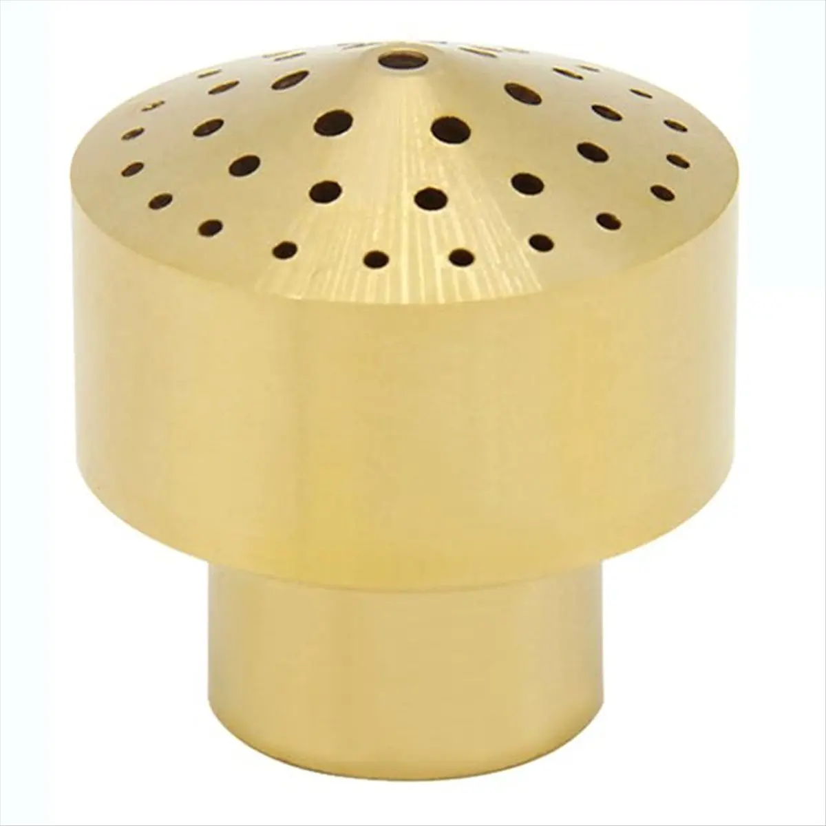 KSOL Brass Fountain Nozzle 1/2Inch DN15 Pond Column Water Sprinkle Head for Garden Pond Amusement Park