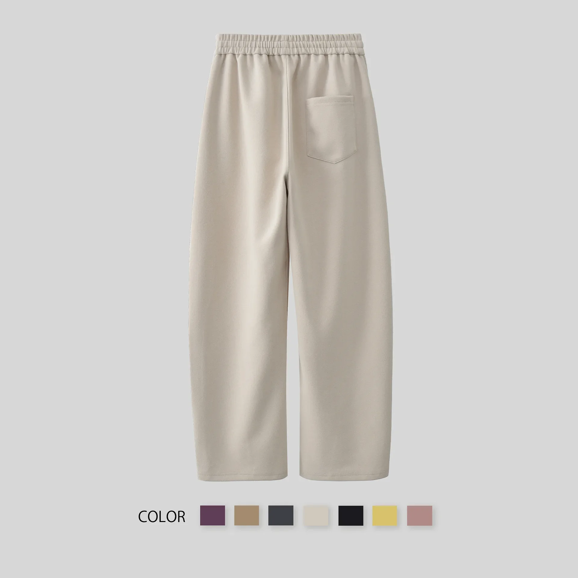 Pantaloni a banana Pantaloni a gamba larga da donna autunno inverno Vita alta Pantaloni dritti da donna piccoli Pantaloni da caffè tutti abbinati