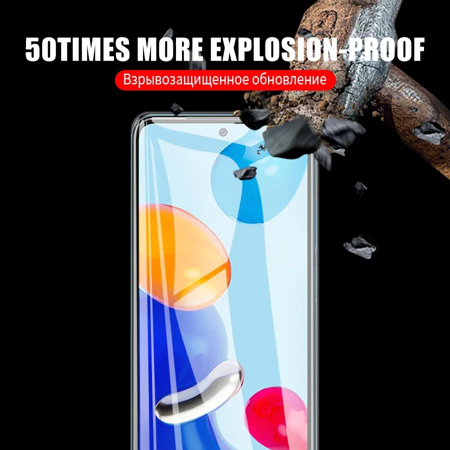 5 pezzi per Xiaomi Redmi Note 11 Pro Plus Max 4G 5G protezione schermo per Redmi 11T 11E 11SE Pro copertura completa pellicola in vetro temperato 9H