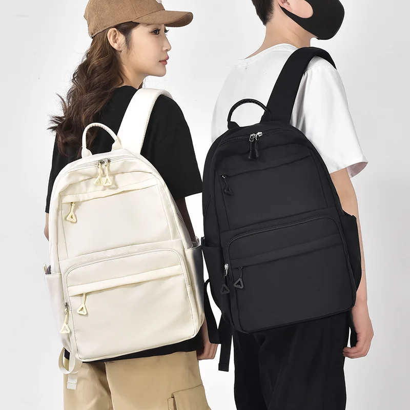 

Fashionable Student Backpack Large Capacity Minimalist Travel Backpack Leisure Computer Bag Casual Backpack