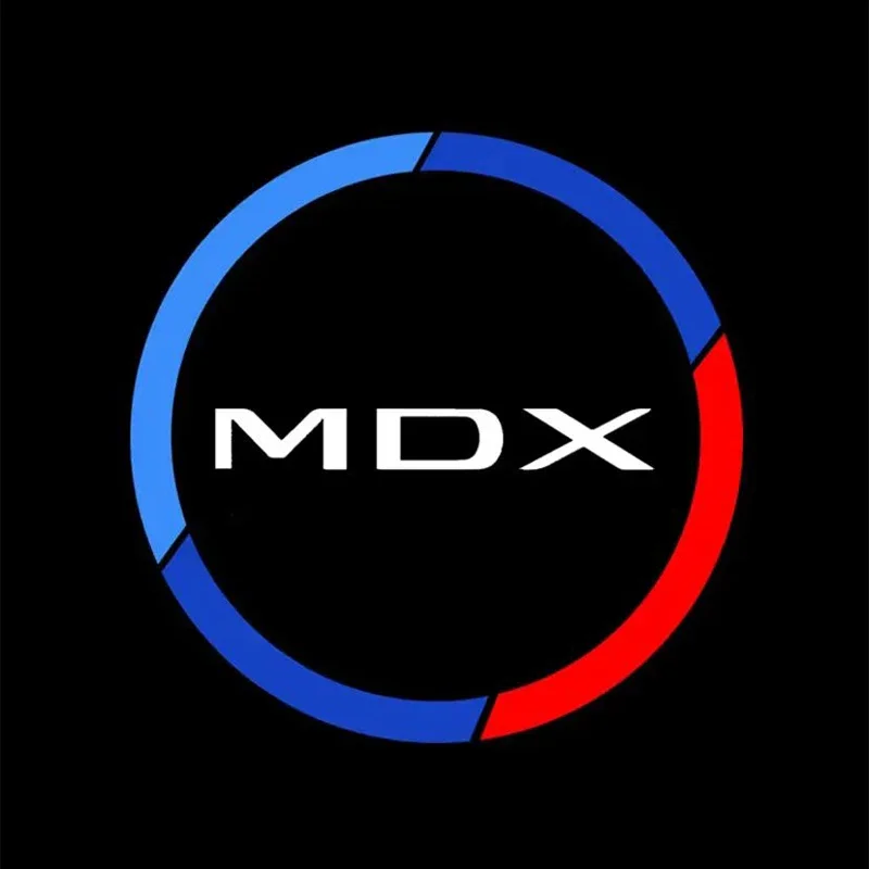 

For Acura MDX 2007-2016 2017 2018 2019 RDX RLX ZDX TLX TL TSX High Quality LED Emblem Car Door Light Luces Projector Car Good