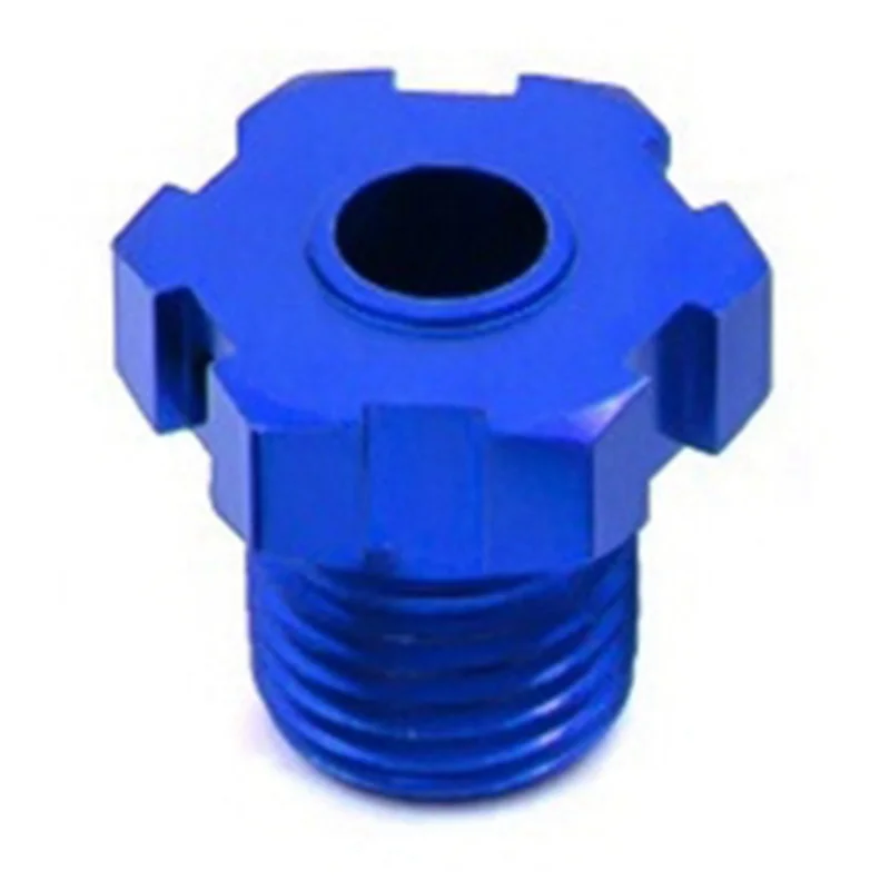 Adaptateur de moyeu hexagonal de roue cannelée en métal YSUN-8Pcs 17Mm 5353 pour Traxxas e-revo e-maxx t-maxx Revo 3.3 Summit XO-1, pièces de mise à niveau, 2