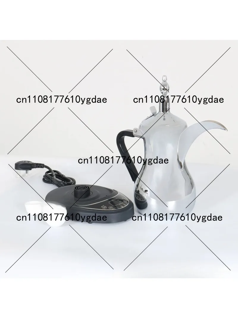 304 Stainless Steel Electric Kettle, Tea & Coffee Warmer, Arabic Teapot, Hot Selling in Middle East