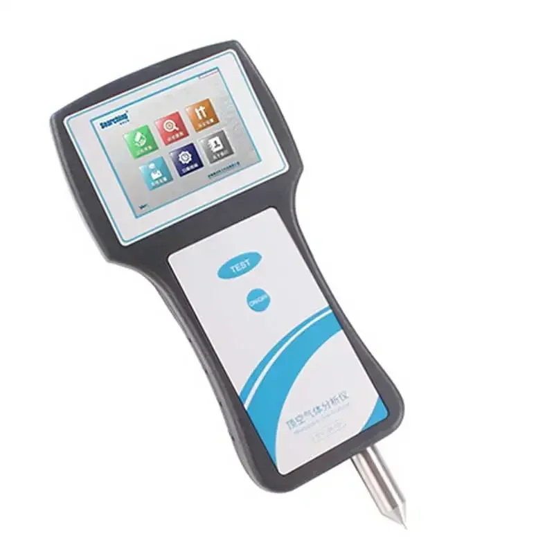 Headspace O-xygen Meter tester por air O 2 CO 2 carbon dioxide l sample touchscreen large data storage