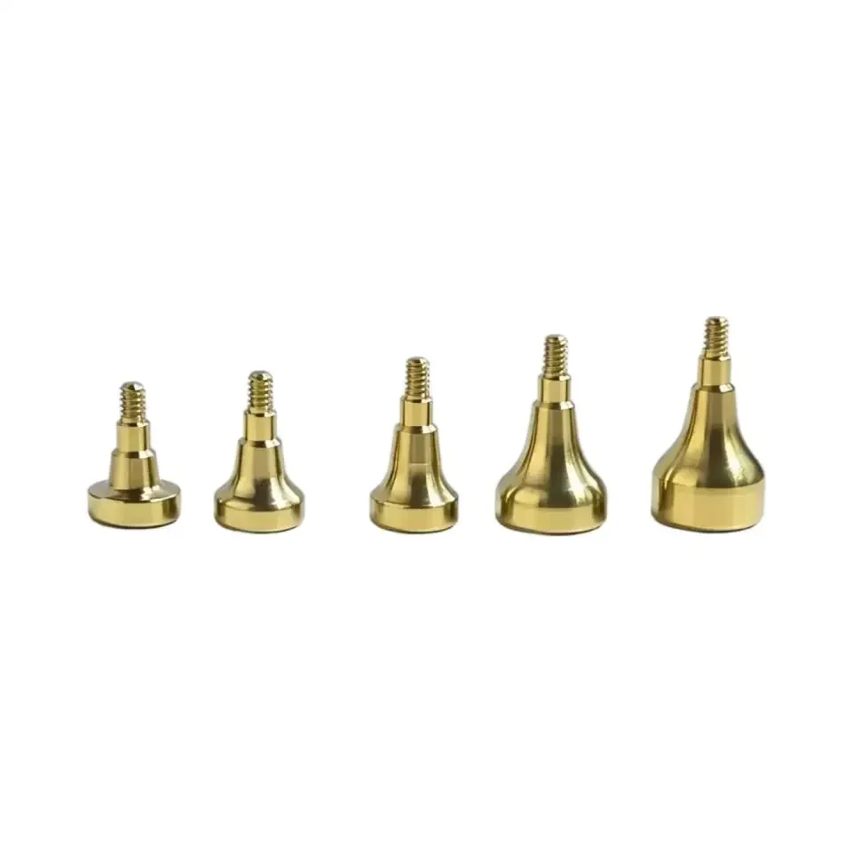 2 5 10Pcs Dental Implant Healing Abutment Cap Grade 5 Titanium Component Compatible for Neodent Grand Morse GM System Lot