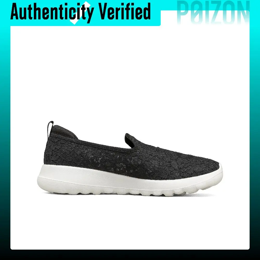 Skechers GO WALK Joy Breathable Casual Shoes Women's Black White 896020-BKW view 4