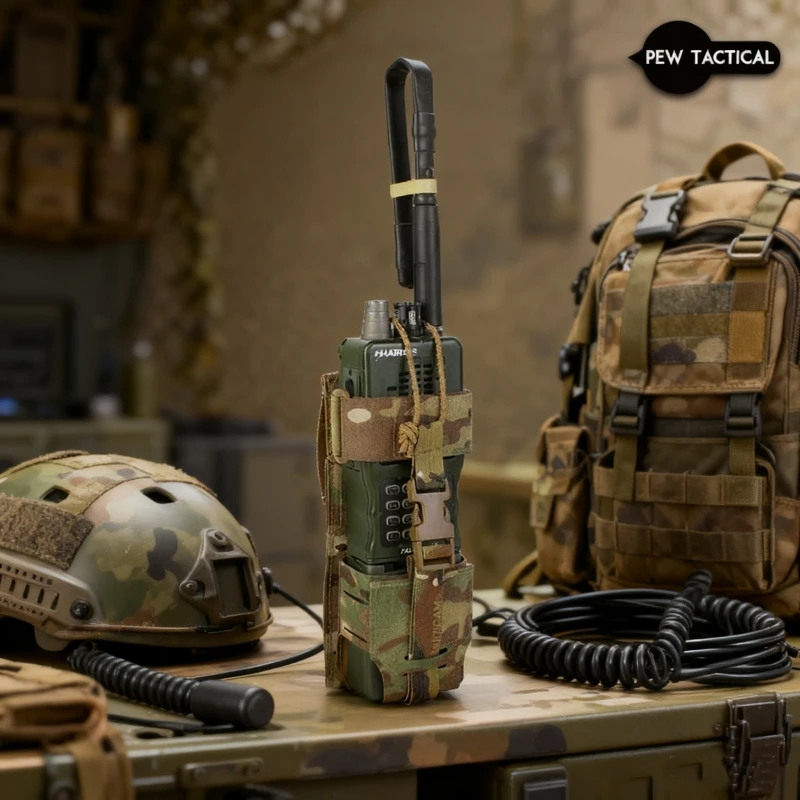 PEW TACTICAL Mk5 SS Bolsa Almacenamiento Radio Multiplataforma Airsoft - imagen 2